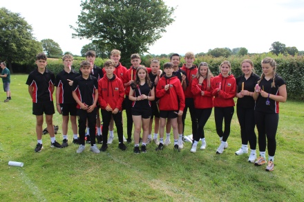 Haygrove Sports Leaders support Spaxton Primary School